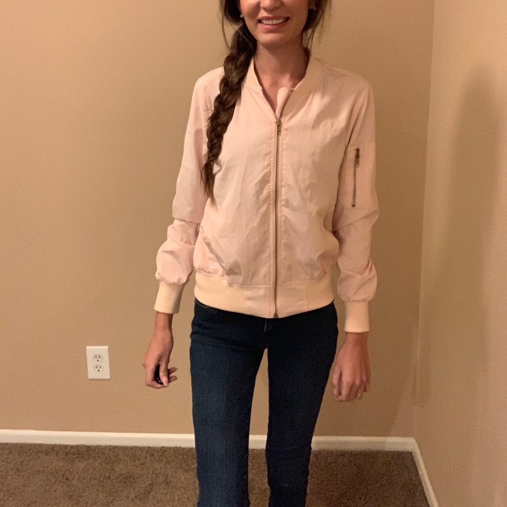 Pink bomber jacket - Picture 2 of 5